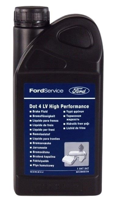 Рідина гальмівна Ford LV High Perfomance DOT4, 1л