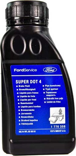 Рідина гальмівна Ford DOT 4 Brake Fluide, 0,25 л