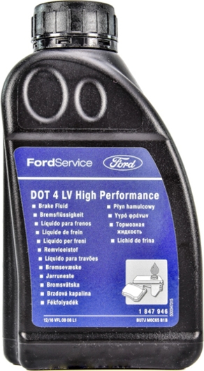 Рідина гальмівна Ford LV High Perfomance DOT4, 0.5л