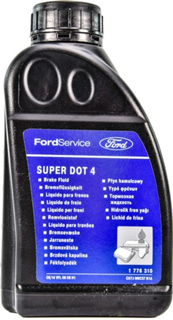 Рідина гальмівна Ford DOT 4 Brake Fluide, 0,5 л